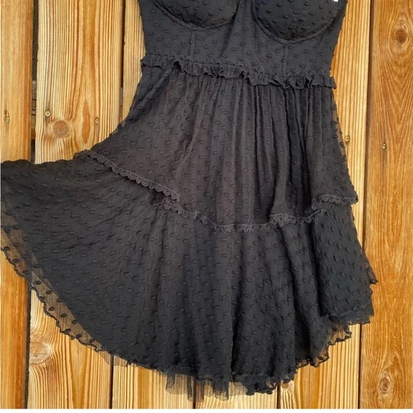 🖤✨ SPELL & GYPSY X FREE PEOPLE Mira Bustier RaRa Dress• BNWT $499• HTF•Rare🖤✨ - Picture 5 of 8